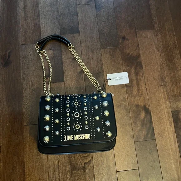 Love Moschino studded shoulder bag - Picture 2 of 8